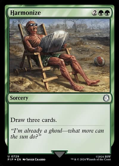 Harmonize PIP-729 Fallout Magic card