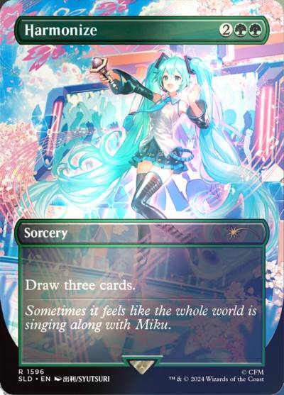 Harmonize SLD-1596STAR Secret Lair Drop Magic card