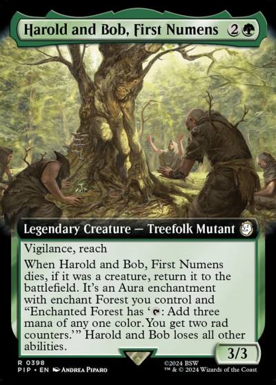 Harold and Bob, First Numens PIP-398 Fallout Magic card