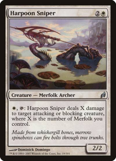 Harpoon Sniper LRW-19 Lorwyn Magic card