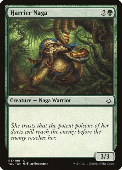 Harrier Naga 118 Hour of Devastation Magic card