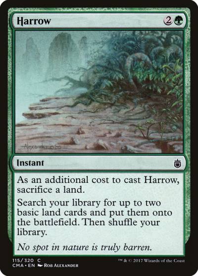 Harrow CMA-115 Commander Anthology Magic card