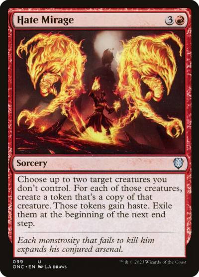 Hate Mirage ONC-99 Phyrexia: All Will Be One Commander Magic card