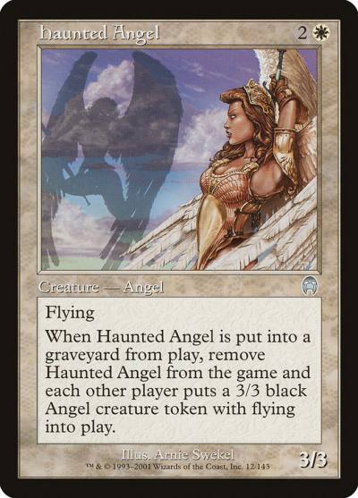 Haunted Angel 12 Apocalypse Magic card