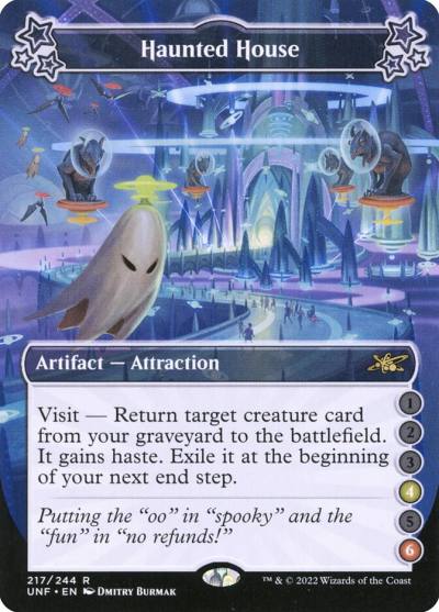 Haunted House UNF-217B Unfinity Magic card