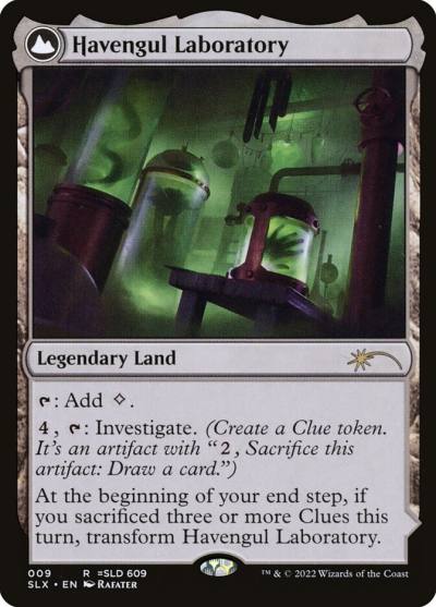 Havengul Laboratory // Havengul Mystery SLX-9 Universes Within Magic card