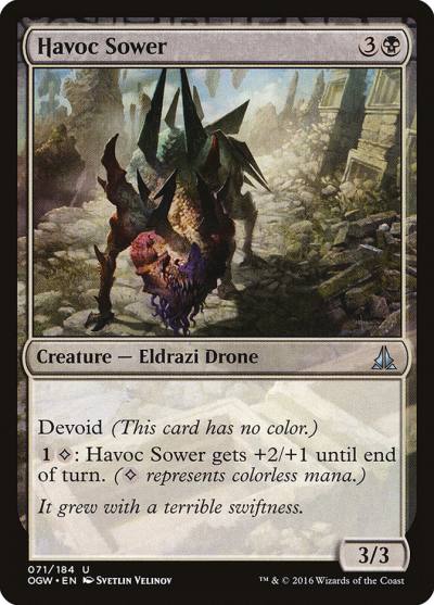 Havoc Sower 71 Oath of the Gatewatch Magic card