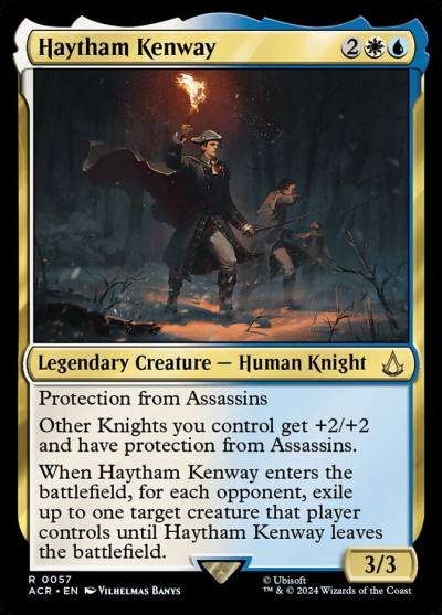 Haytham Kenway ACR-57 Assassin's Creed Magic card