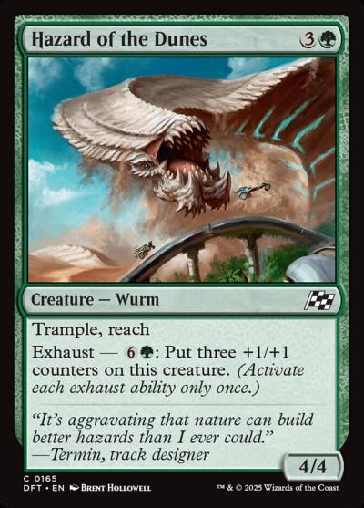 Hazard of the Dunes DFT-165 Aetherdrift Magic card