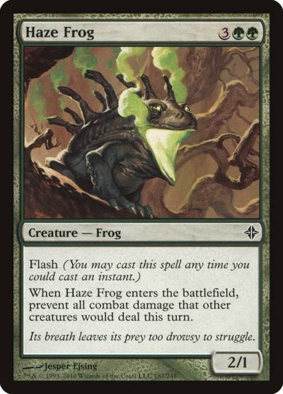 Haze Frog ROE-187 Rise of the Eldrazi Magic card