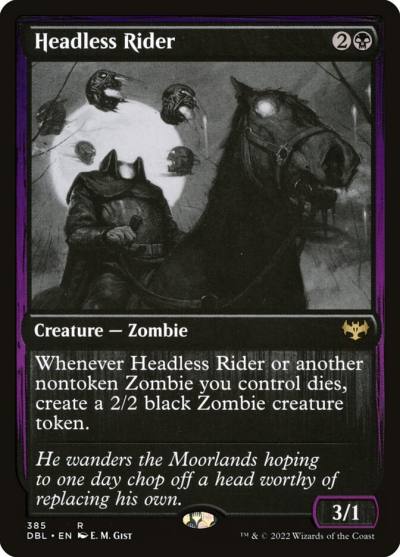 Headless Rider DBL-385 Innistrad: Double Feature Magic card