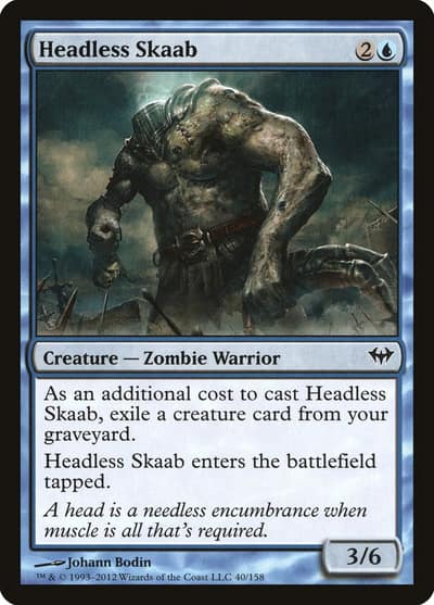 Headless Skaab 40 Dark Ascension Magic card