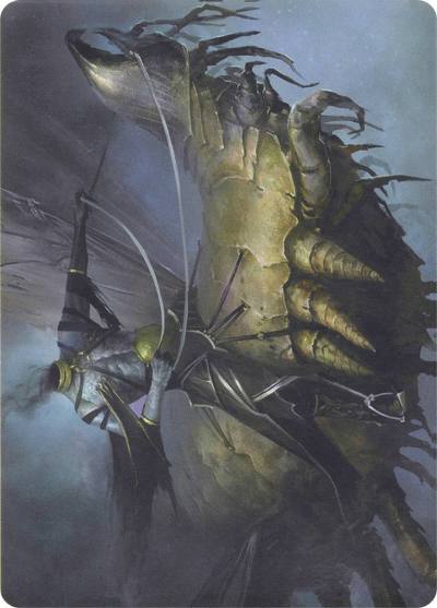 Headless Specter // Headless Specter AMH1-44 Modern Horizons Art Series Magic card