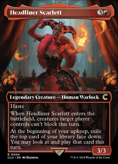 Headliner Scarlett 4 Ravnica: Clue Edition Magic card