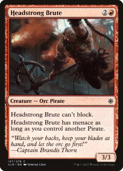 Headstrong Brute XLN-147 Ixalan Magic card