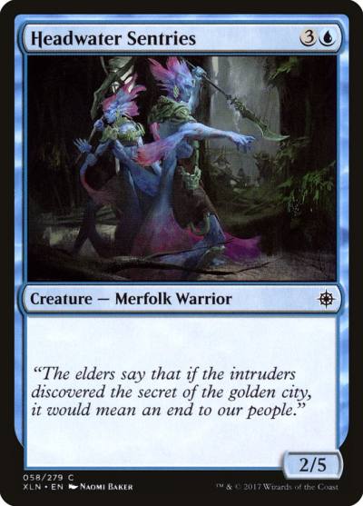 Headwater Sentries XLN-58 Ixalan Magic card