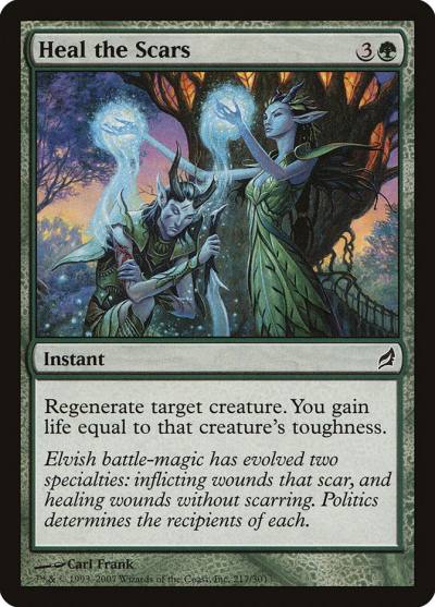 Heal the Scars LRW-217 Lorwyn Magic card