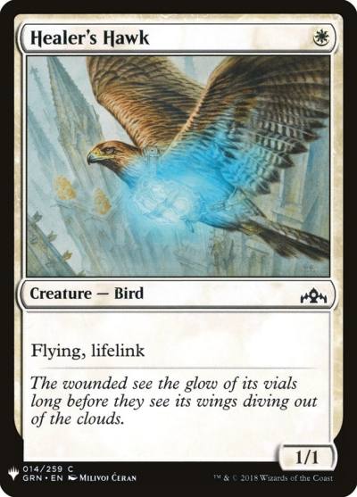 Healer's Hawk PLST-GRN-14 The List Magic card