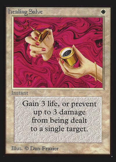 Healing Salve CEI-23 Intl. Collectors' Edition Magic card