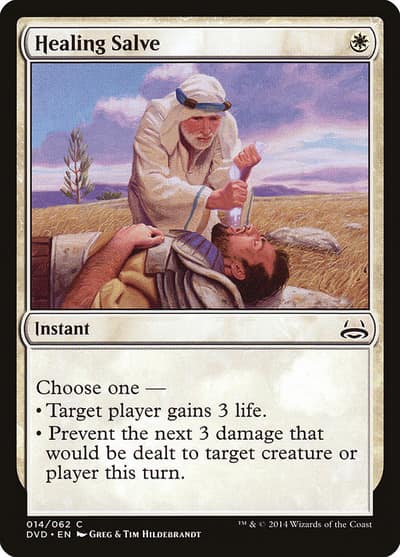 Healing Salve DVD-14 Duel Decks Anthology: Divine vs. Demonic Magic card