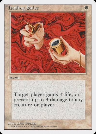Healing Salve ITP-4 Introductory Two-Player Set Magic card