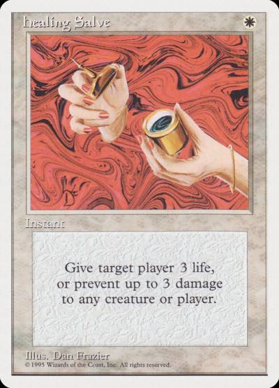 Healing Salve RQS-4 Rivals Quick Start Set Magic card