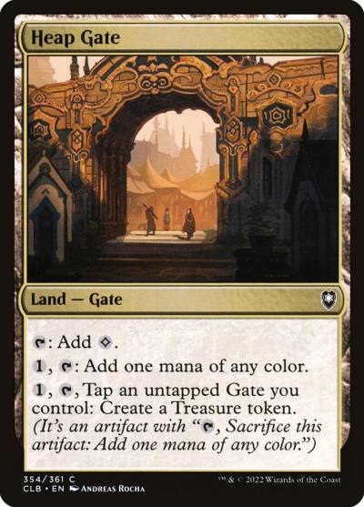 Heap Gate CLB-354 Commander Legends: Battle for Baldur's Gate Magic card