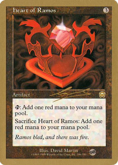 Heart of Ramos WC00-NL296SB World Championship Decks 2000 Magic card