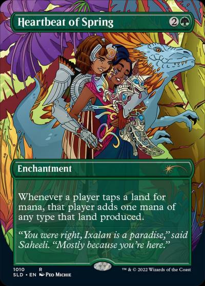 Heartbeat of Spring SLD-1010 Secret Lair Drop Magic card
