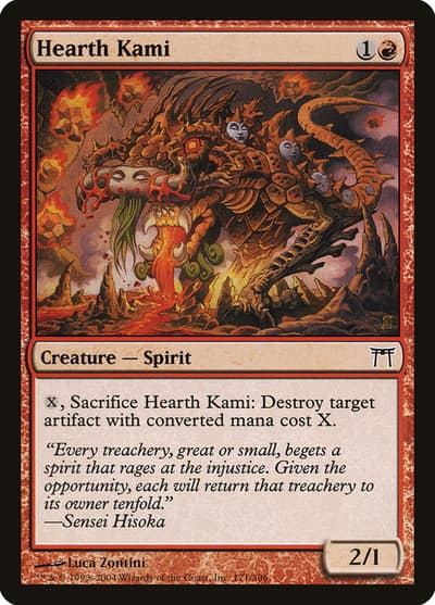 Hearth Kami 171 Champions of Kamigawa Magic card