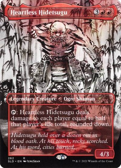 Heartless Hidetsugu SLD-262 Secret Lair Drop Magic card
