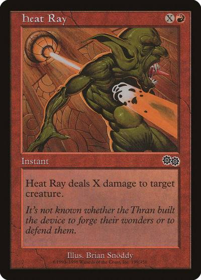 Heat Ray USG-199 Urza's Saga Magic card