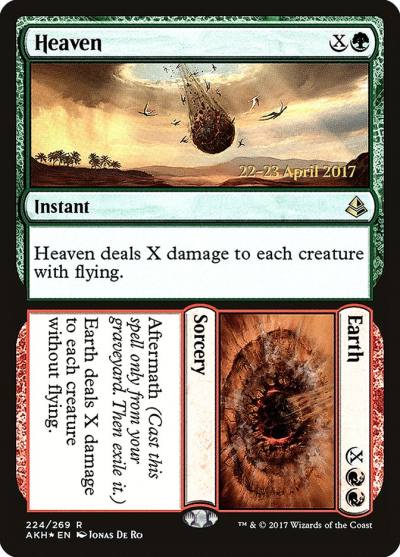 Heaven // Earth PAKH-224S Amonkhet Promos Magic card