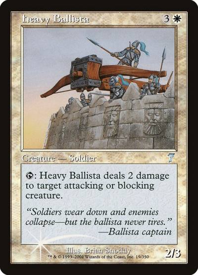 Heavy Ballista 7ED-19STAR Seventh Edition Magic card
