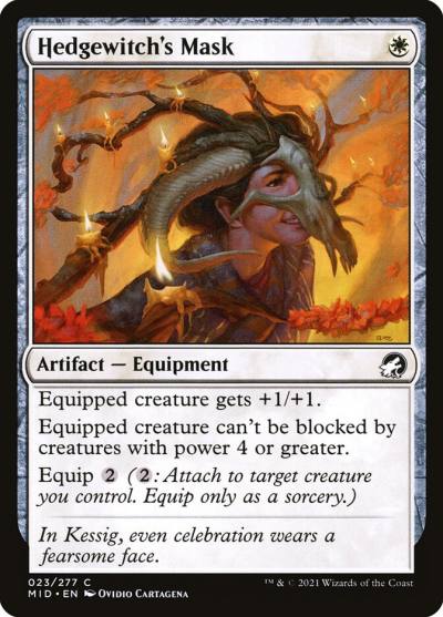 Hedgewitch's Mask MID-23 Innistrad: Midnight Hunt Magic card