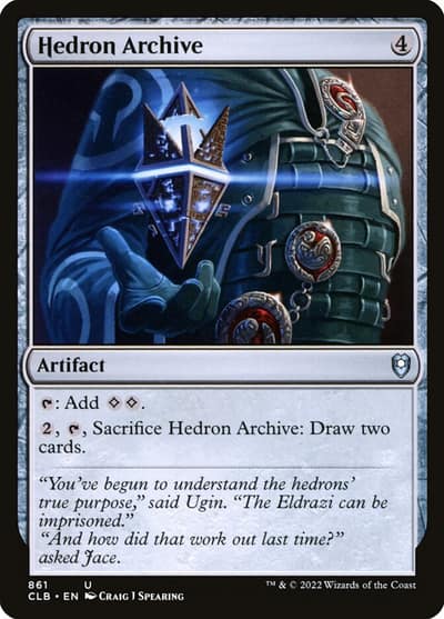 Hedron Archive CLB-861 Commander Legends: Battle for Baldur's Gate Magic card