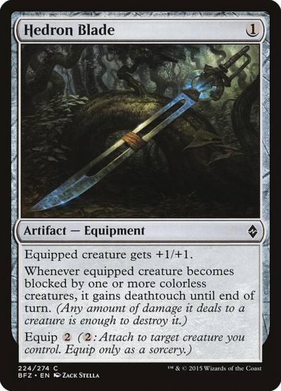 Hedron Blade BFZ-224 Battle for Zendikar Magic card