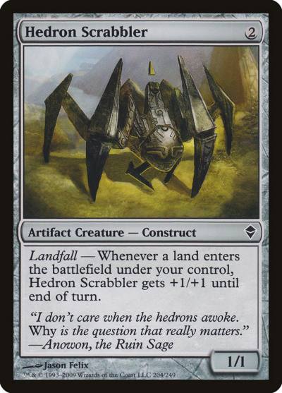 Hedron Scrabbler ZEN-204 Zendikar Magic card