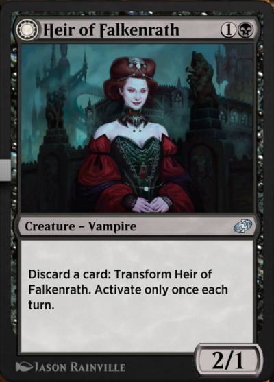 Heir of Falkenrath // Heir to the Night J21-338 Jumpstart: Historic Horizons Magic card