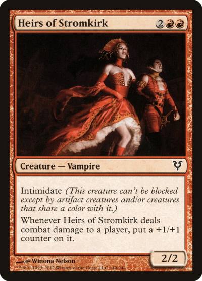 Heirs of Stromkirk 140 Avacyn Restored Magic card