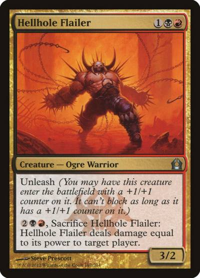 Hellhole Flailer 167 Return to Ravnica Magic card