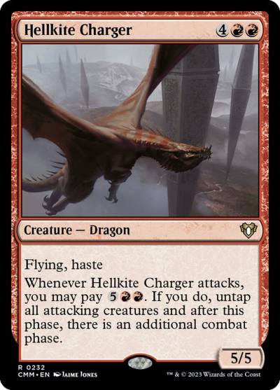 Hellkite Charger CMM-232 Commander Masters Magic card