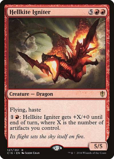 Hellkite Igniter C16-127 Commander 2016 Magic card