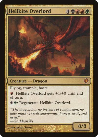 Hellkite Overlord ALA-172 Shards of Alara Magic card