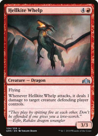 Hellkite Whelp GRN-106 Guilds of Ravnica Magic card