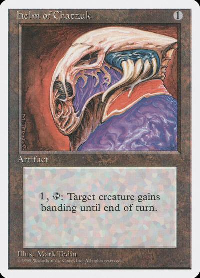 Helm of Chatzuk 4ED-324 Fourth Edition Magic card