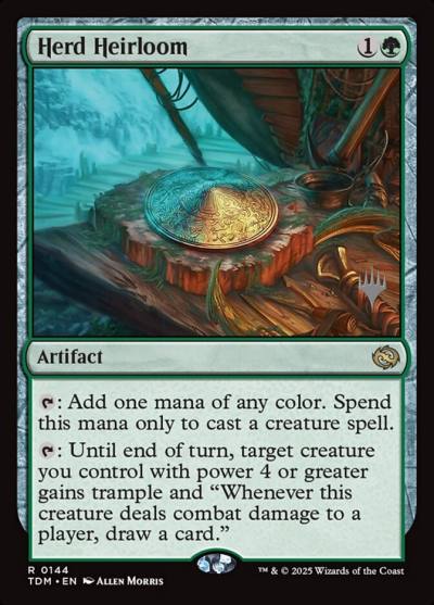 Herd Heirloom PTDM-144P Tarkir: Dragonstorm Promos Magic card