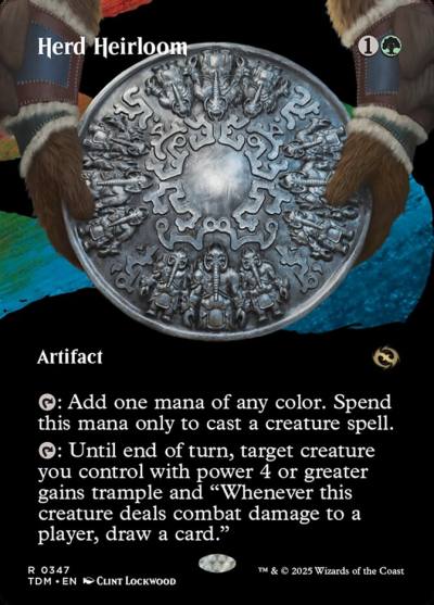Herd Heirloom TDM-347 Tarkir: Dragonstorm Magic card