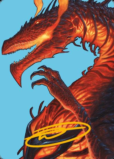 Herigast, Erupting Nullkite // Herigast, Erupting Nullkite AMH3-44 Modern Horizons 3 Art Series Magic card