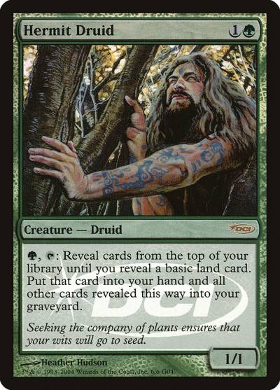 Hermit Druid G04-6 Judge Gift Cards 2004 Magic card